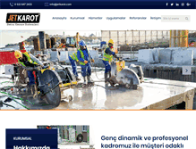 Tablet Screenshot of betonkesmesamsun.com